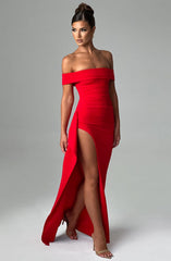 Joyce Maxi Dress - Red