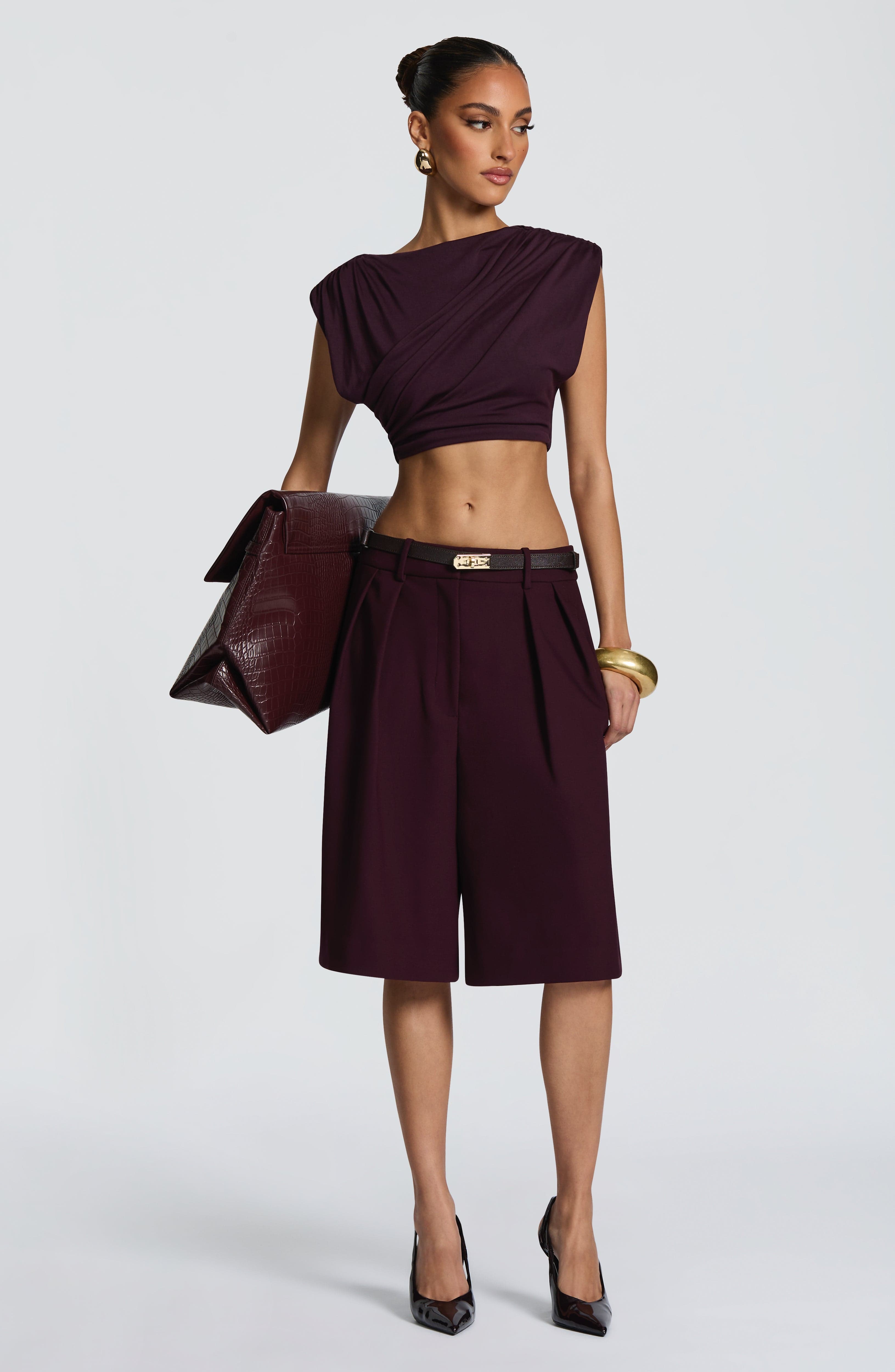 Amara Top - Plum