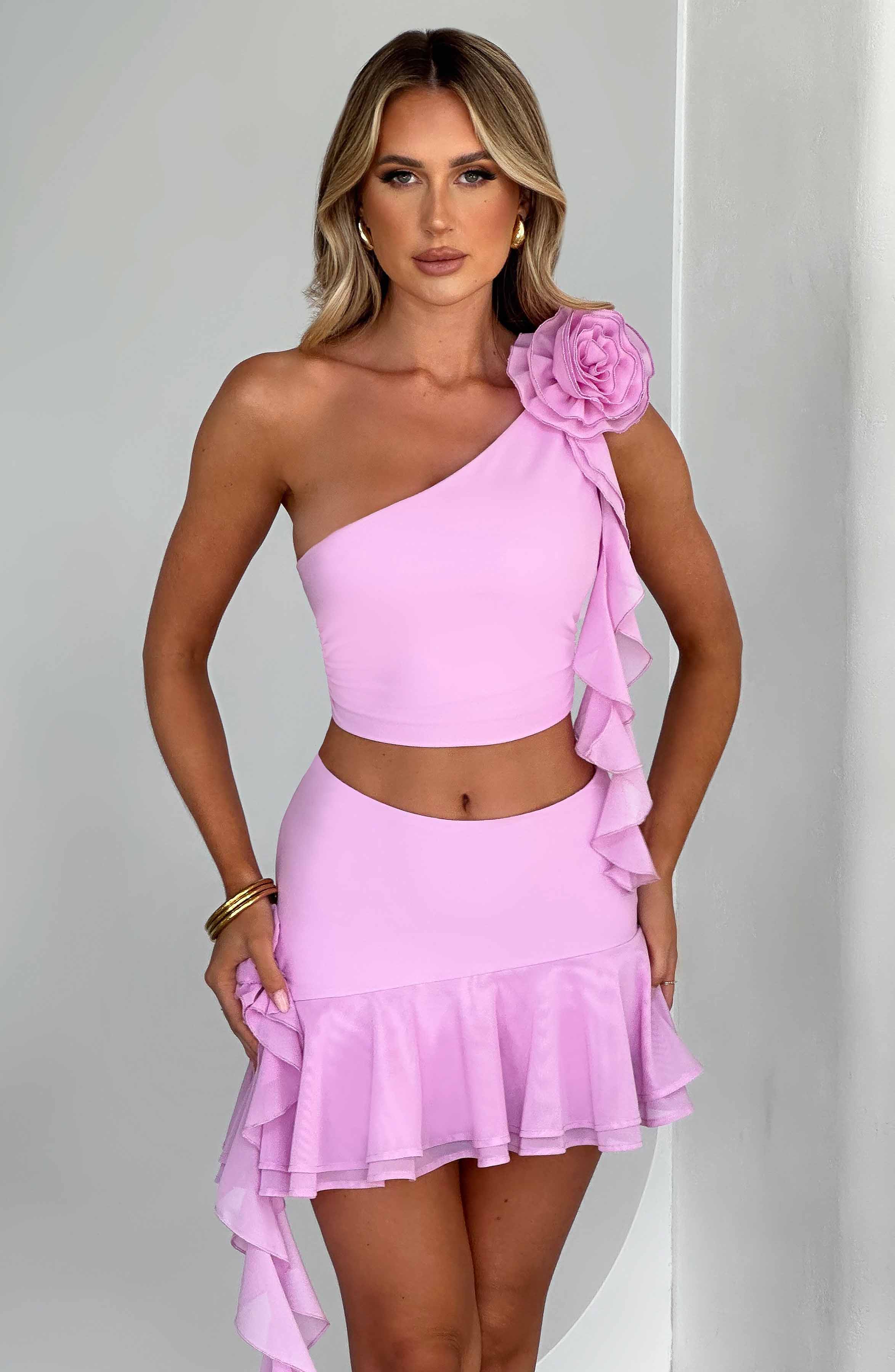 Daina Mini Skirt - Pink