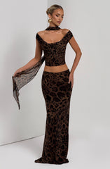 Freda Scarf - Leopard Print