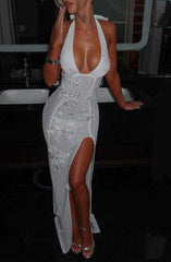 Jacqueline Maxi Dress - Ivory