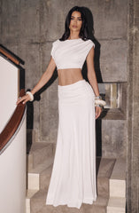 Paige Maxi Skirt - Ivory