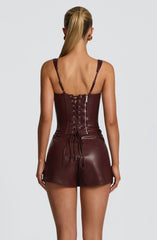 Raisa Corset - Burgundy