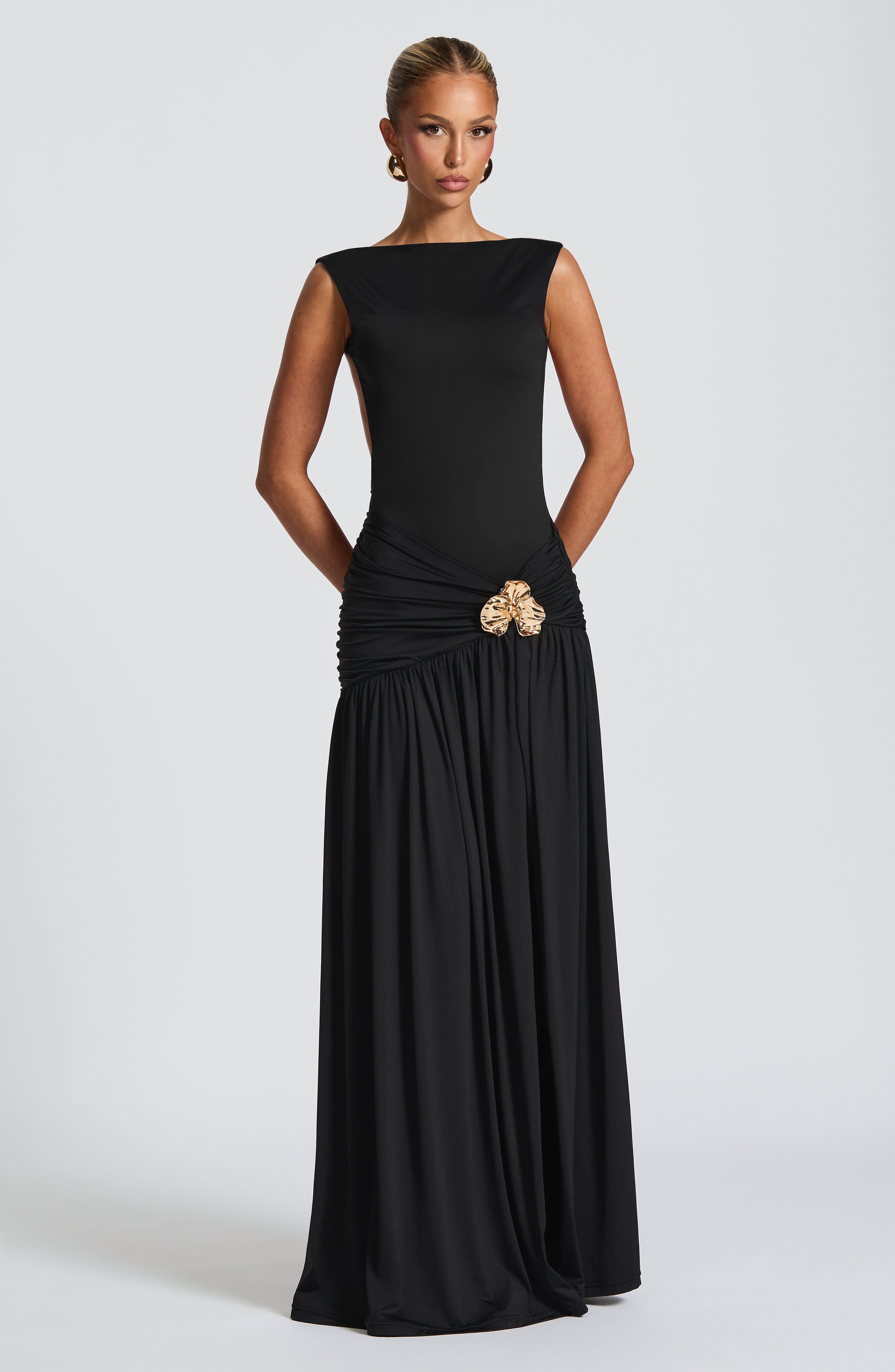 Saira Maxi Skirt - Black