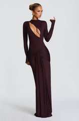 Tahnee Maxi Dress - Plum