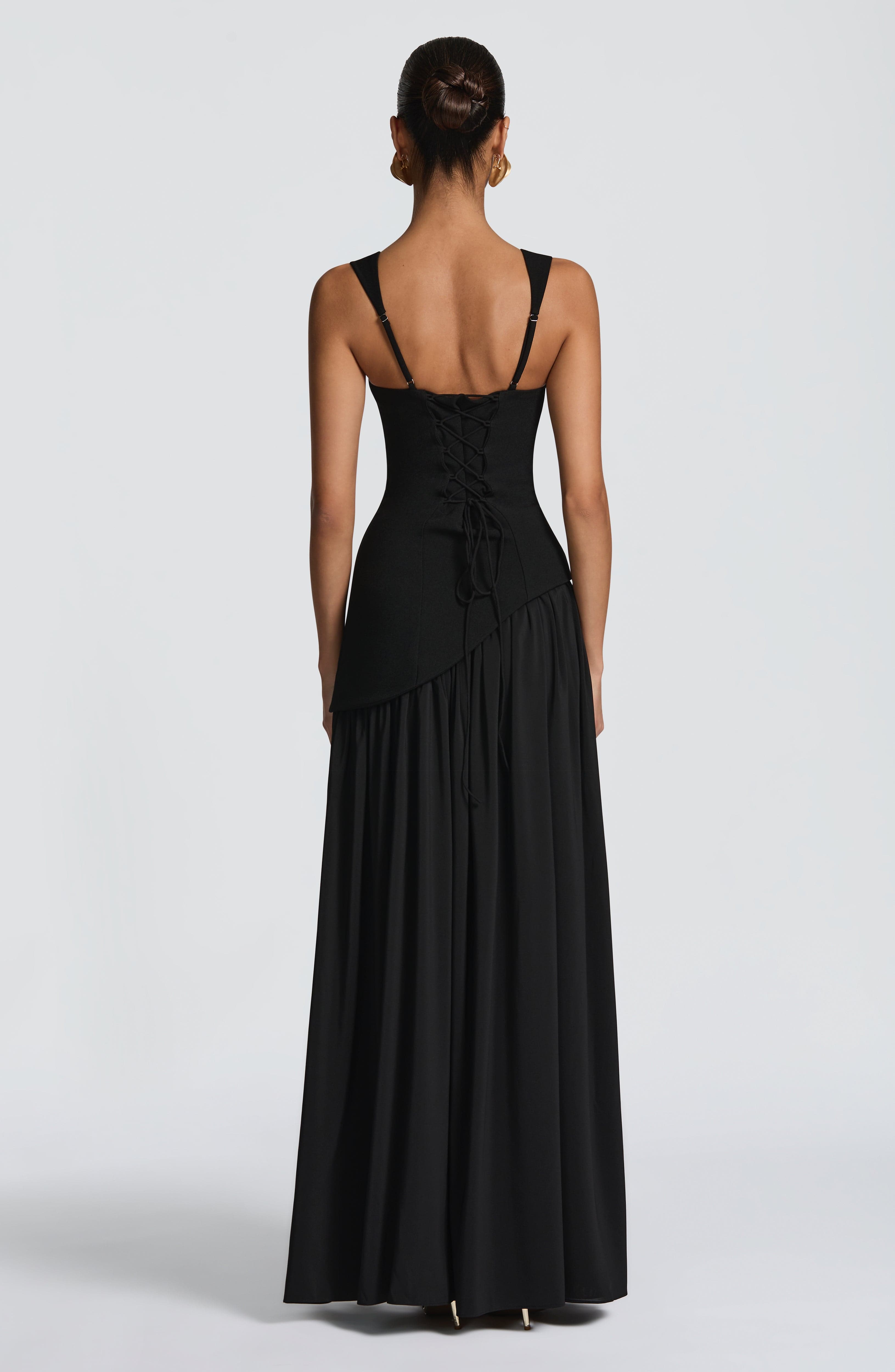 Tullulah Maxi Dress - Black